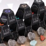 Raw Crystal Gemstone Tea Strainer - Amethyst Cluster - Image 2