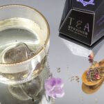 Raw Crystal Gemstone Tea Strainer - Amethyst Cluster - Image 6