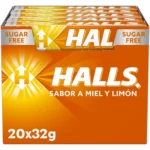 Sali Eucalyptus, limone e miele, extra forti, anguria, mix di agrumi Scatola di caramelle dure con 20 bastoncini da 32 g - Salta Fragola - - Scatola con 20 bastoncini da 32 g