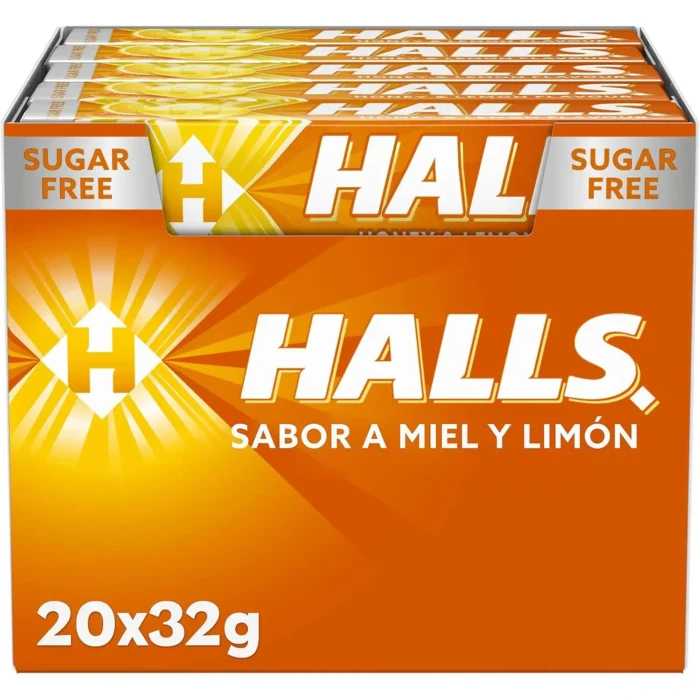 Sali Eucalyptus, limone e miele, extra forti, anguria, mix di agrumi Scatola di caramelle dure con 20 bastoncini da 32 g - Salta Fragola - - Scatola con 20 bastoncini da 32 g