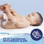 Salviette per neonati Dodot Pure Aqua, 99% acqua, 672 salviette, 14 confezioni (14 x 48) di salviette per neonati (doppio formato) - Image 3