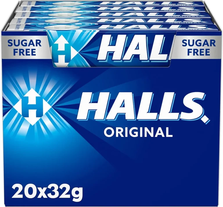 Sali Eucalyptus, limone e miele, extra forti, anguria, mix di agrumi Scatola di caramelle dure con 20 bastoncini da 32 g - Salta Fragola - - Scatola con 20 bastoncini da 32 g