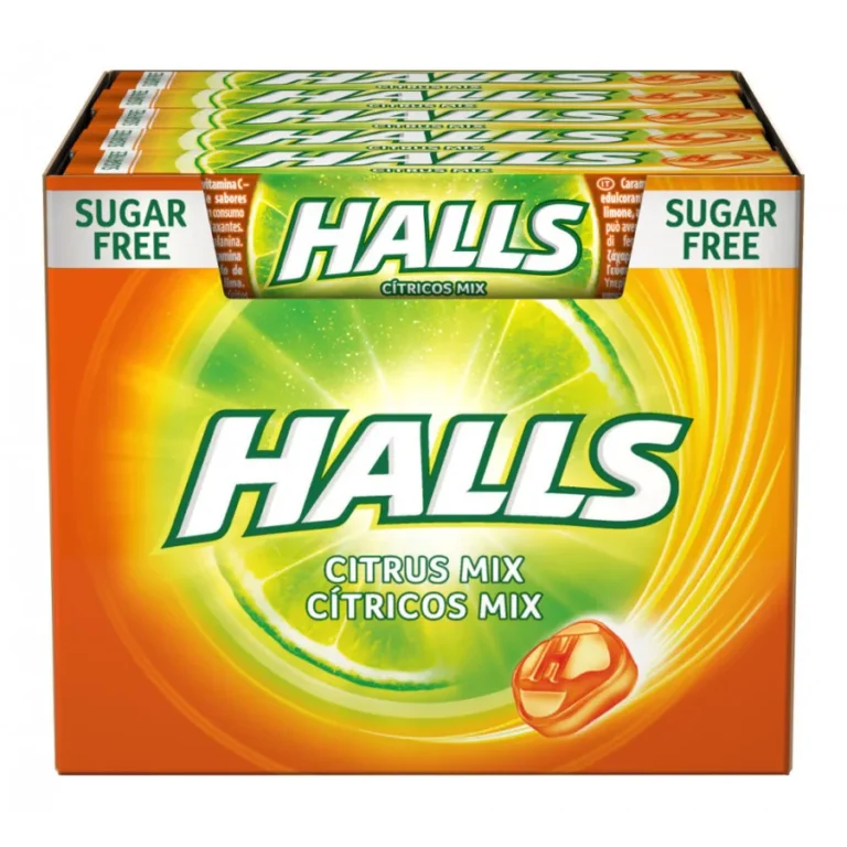 Sali Eucalyptus, limone e miele, extra forti, anguria, mix di agrumi Scatola di caramelle dure con 20 bastoncini da 32 g - Salta Fragola - - Scatola con 20 bastoncini da 32 g