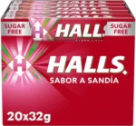 Sali Eucalyptus, limone e miele, extra forti, anguria, mix di agrumi Scatola di caramelle dure con 20 bastoncini da 32 g - Salta Fragola - - Scatola con 20 bastoncini da 32 g