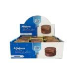 Deliziosi Alfajores Mardel Ripieni di Dulce de Leche e Ricoperti di Cioccolato Fondente, Confezione da 24 Unità - Qumir