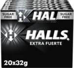 Sali Eucalyptus, limone e miele, extra forti, anguria, mix di agrumi Scatola di caramelle dure con 20 bastoncini da 32 g - Salta Fragola - - Scatola con 20 bastoncini da 32 g