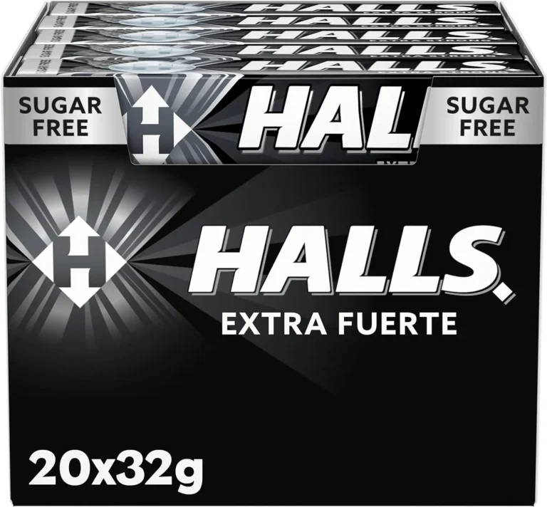 Sali Eucalyptus, limone e miele, extra forti, anguria, mix di agrumi Scatola di caramelle dure con 20 bastoncini da 32 g - Salta Fragola - - Scatola con 20 bastoncini da 32 g