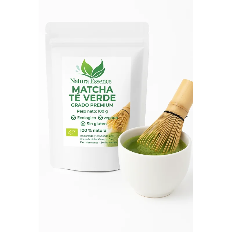 Tè Matcha giapponese di prima qualità 100 g – Biologico, vegano e senza glutine | 100% naturale – Origine Giappone