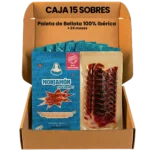 15 CONFEZIONI DI PASTA SACRA AL GIGI 100% IBERICA 24 MESI PREMIUM - Pata Negra - 80gr/ud [Prodotto del Anno 2025] - Nero Flangia - Qualità Gourmet. Pochi pezzi