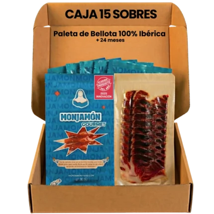 15 CONFEZIONI DI PASTA SACRA AL GIGI 100% IBERICA 24 MESI PREMIUM - Pata Negra - 80gr/ud [Prodotto del Anno 2025] - Nero Flangia - Qualità Gourmet. Pochi pezzi