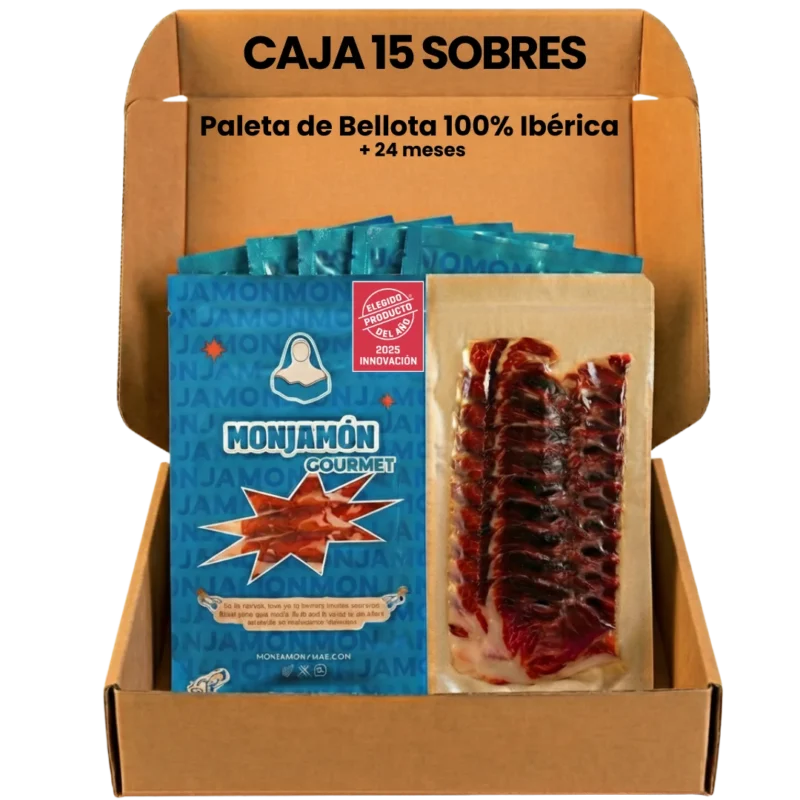 15 CONFEZIONI DI PASTA SACRA AL GIGI 100% IBERICA 24 MESI PREMIUM - Pata Negra - 80gr/ud [Prodotto del Anno 2025] - Nero Flangia - Qualità Gourmet. Pochi pezzi