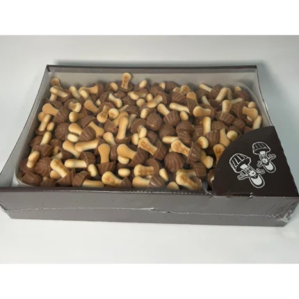 FUNNY FUNGI SETITAS IN FORMA DI WAFFERS AL GUSTO DI CARAMELLO 1 KG (CONTIENE 250 unità) MILTONAS