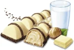 Kinder Bueno Bianco, Confezione da 30 unità, Kinder Maxi Barrette al Cioccolato Bianco - 40 barrette di cioccolato