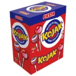 Kojak Cherry Chupa Fiesta 100 Unità Senza glutine, senza lattosio, adatto ai vegani, ideale da gustare senza allergeni