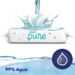 Dodot Pure Aqua Salviette per neonati, 672 salviette (2x7 confezioni x 48), 99% acqua, 0% plastica, pulizia delicata e delicata - Image 8