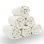 Happy Flute 6 pezzi/set 100% morbido cotone inserto per bambini a 6 strati per morbidezza e assorbenza rapida inserto per pannolini di stoffa prepiegato per bambini