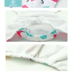 Happyflute 2022 4 pz/set Lavabile Ecologico Pannolino di Stoffa Per Bambini Pannolino Ecologico Regolabile Pannolino Riutilizzabile Misura 0-2 anni 3-15 kg
