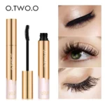 O.TWO.O 12 pz/set 3D Mascara Allungamento Nero Lash Extension Ciglia Eye Lashes Pennello di Colore Dell'oro Mascara di Trucco Kit - Image 4