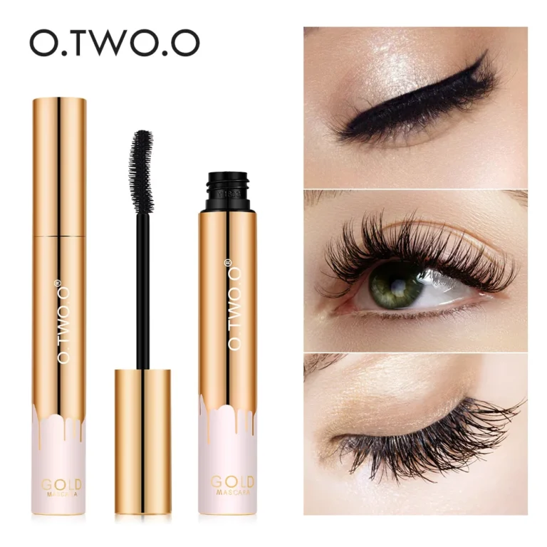O.TWO.O 12 pz/set 3D Mascara Allungamento Nero Lash Extension Ciglia Eye Lashes Pennello di Colore Dell'oro Mascara di Trucco Kit