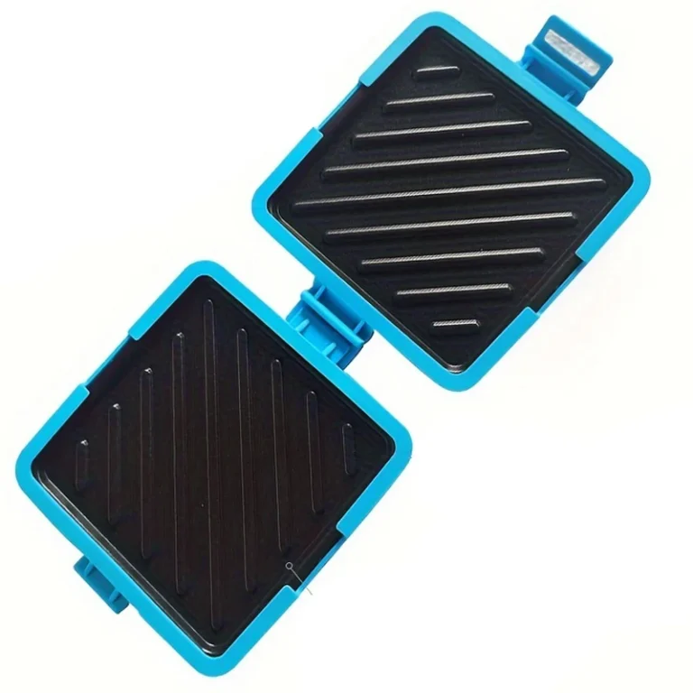 1 pz. Teglia per sandwich in silicone alimentare facile da usare per microonde con cinghie regolabili in silicone, cottura rapida e uniforme per toast croccanti
