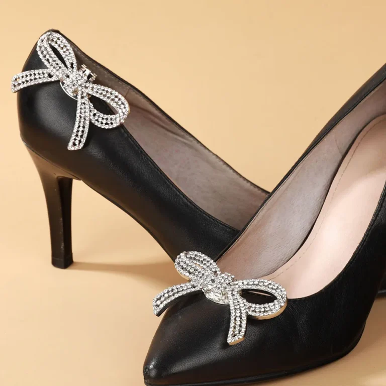 1pc fermagli per scarpe strass scarpe da sposa da sposa decorazione donna ciondoli tacco alto gioielli fiocchi scarpe di perle decorazione di cristallo