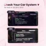 Adattatore di interfaccia automatica Android BONROAD Wireless CarPlay per Audi A1 Q3 2013-2018 RMC HNR con collegamento specchio AirPlay - Image 3