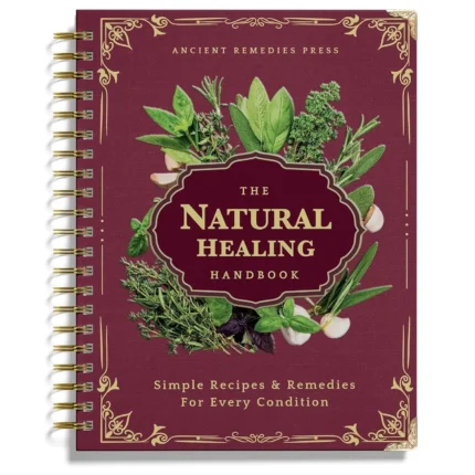 Guida alla Guarigione Naturale, Libro sui Rimedi Erboristici, Ricette per la Salute del Cuore, Supporto per il Livello di Zucchero nel Sangue, Potenziamento della Concentrazione, Manuale con Rilegatura a Spirale