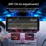 MEKEDE 12.5 pollici Android 14 Wireless Carpaly Auto Radio per Mercedes Benz Classe C W204 S204 2008-2010 GPS DSP Lettore multimediale - Image 5