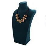 Collana di perline esagerate di moda esotica Accessorio speciale unico per catena di clavicole da donna in gioielli in due colori
