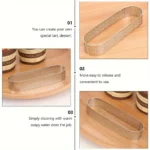 3/6pcs Ovale Muffin Crostata Anelli In Acciaio Inox 304 Porous Crostata Anello Perforato Torta Mousse Stampo Biscotti Taglierina Pasticceria Quiche Stampo - Image 3