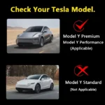 For Tesla Model Y Juniper / Model 3 Highland Trunk Tailgate Guard Pad Leather Trunk Protective Anti-dirty Pad Car Accessories - Image 6