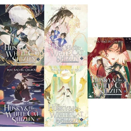 Il Husky e il suo gatto bianco Shizun Romanzo inglese Vol.1-5 Chu Wanning, Mo Ran Romanzo antico Danmei Libri di narrativa