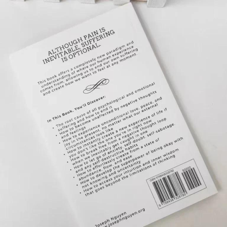 Non credere tutto ciò che pensi di Joseph Nguyen Perché il pensiero è iniziare e fine di sofferenza Libro in inglese in brossura