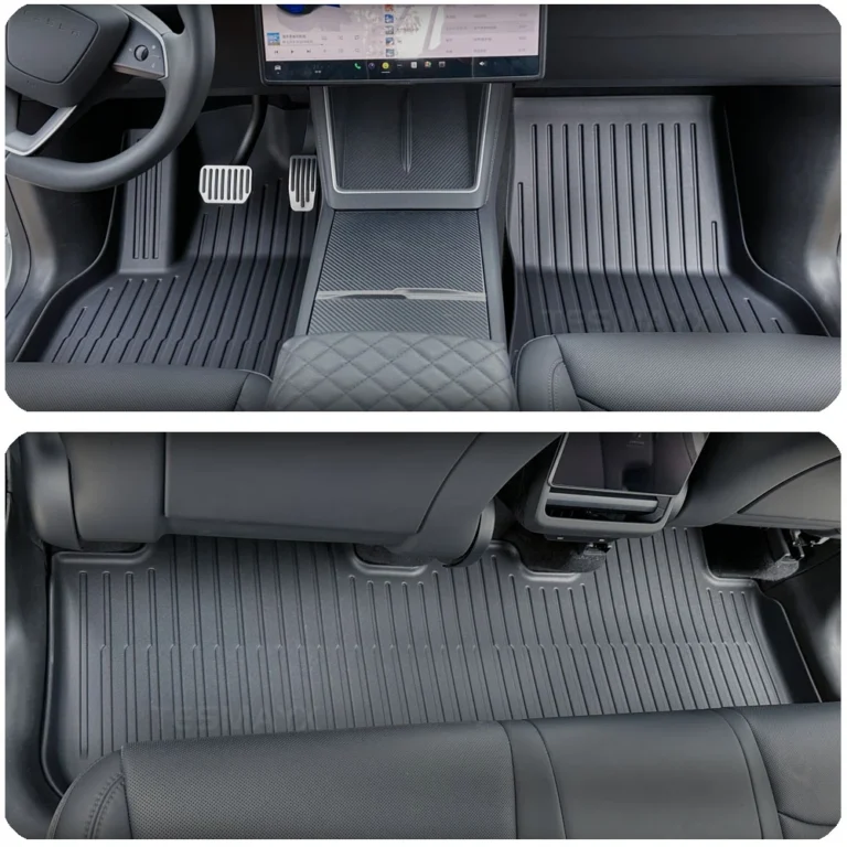 for Tesla Model Y Juniper 2025 2026 Car Floor Mats Cargo Liner Trunk Mats Backrest Kick Pads Protection Car Interior Accessories