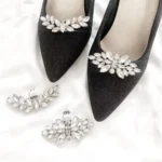 1PC Lady Crystal Shoe Clips Fascino rimovibile Gioielli Fibbia Donna Tacco alto Strass Scarpe Matrimonio Decorazioni di gioielli lucidi - Image 5