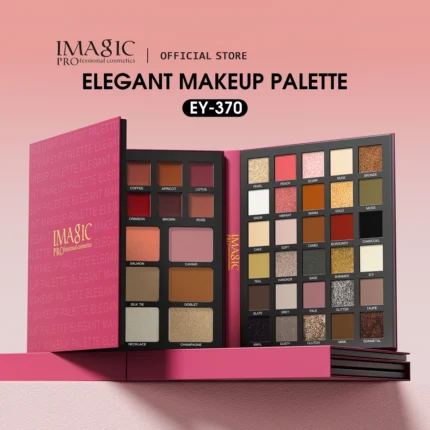 IMAGIC Palette di ombretti 5 in 1 a 79 colori, non volanti, a lunga durata, impermeabili EY-370