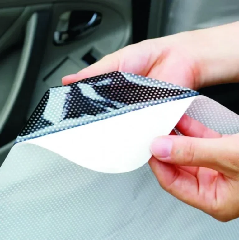 2Pcs Car Sunshade Stickers static Electrostatic Window Sun-shading Stickers Sun Block Car Rear Windows Side Blocks Cover Film