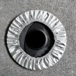 Auto Car Steering Wheel Sunshade Side Window Shade Silver Coated Cloth Steering Wheel Cover Sunscreen Insulation Side Sun Shade - Image 5