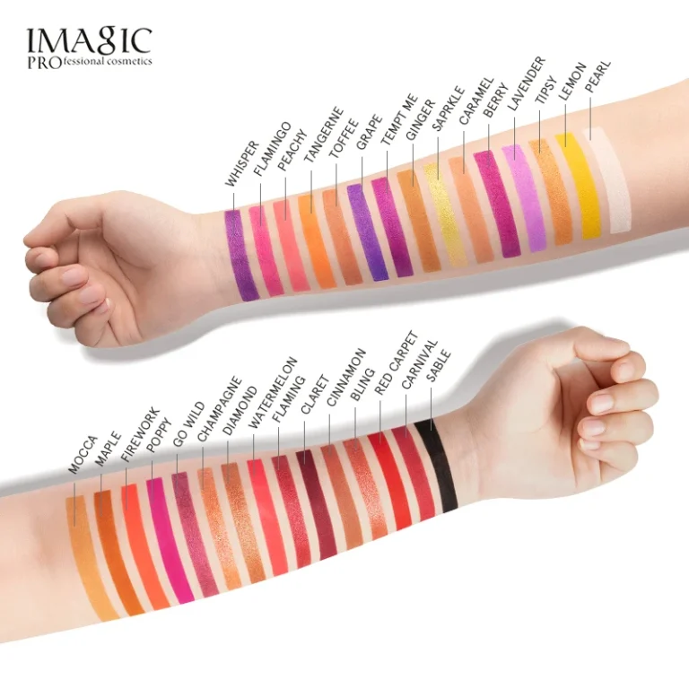 IMAGIC 30 colori EyeShadow Pearlescent Makeup Glitter Pigment Smoky Eye Shadow Palette Waterproof Summer Swimming Cosmetic