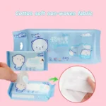 64 pezzi monouso super mini salviette umidificate portatile piccolo pacchetto estrazione salviette per la pulizia delle mani e della bocca materiale scolastico per la casa - Image 3