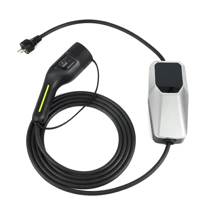 20 Metri 15 Metri-4M Caricabatteria per Auto Elettrica 3.5KW Cavo Lungo 6A-16A Veicolo Wallbox EVSE Impermeabile Tipo 2 Tipo 1 Spina Schuko 1P