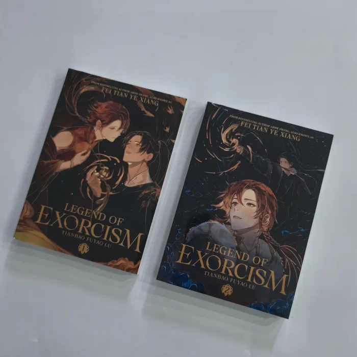 Leggenda dell'esorcismo (Tian Bao Fu Yao Lu) di Fei Tian Ye Xiang Volume 1 e 2 Libro fantasy in stile antico cinese Romanzo inglese