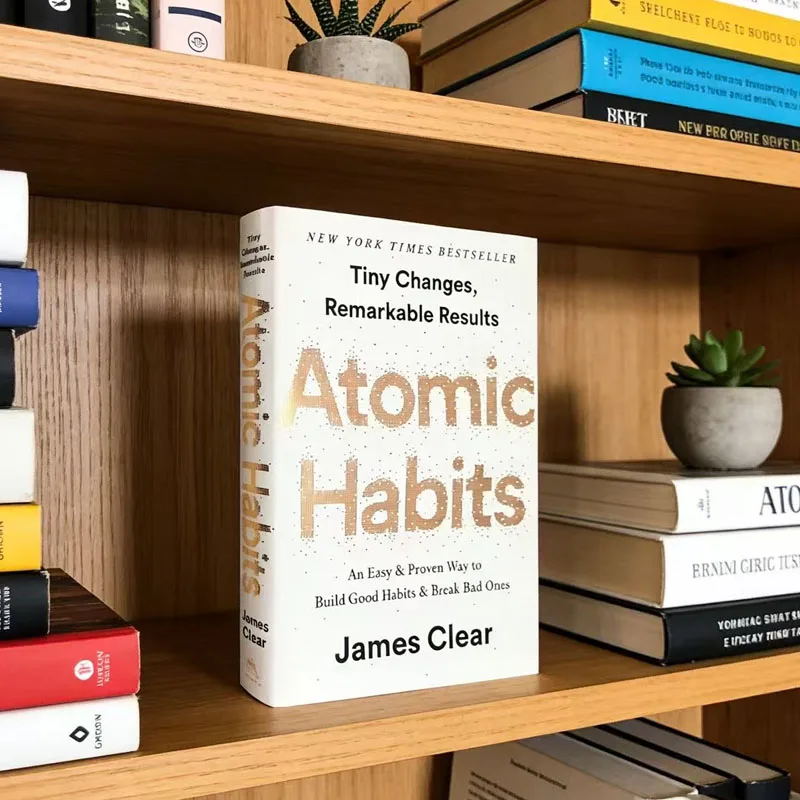 Abitudini atomiche di James Clear Un modo facile e comprovato per costruire buone abitudini per rompere i cattivi Autogestione Libri per l'automiglioramento