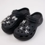 Set di 9 Charm Estivi per Scarpe, Decorazioni Fai-da-Te in Acrilico a Forma di Farfalla e Orso per Zoccoli