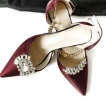 1PC Lady Crystal Shoe Clips Fascino rimovibile Gioielli Fibbia Donna Tacco alto Strass Scarpe Matrimonio Decorazioni di gioielli lucidi - Image 2