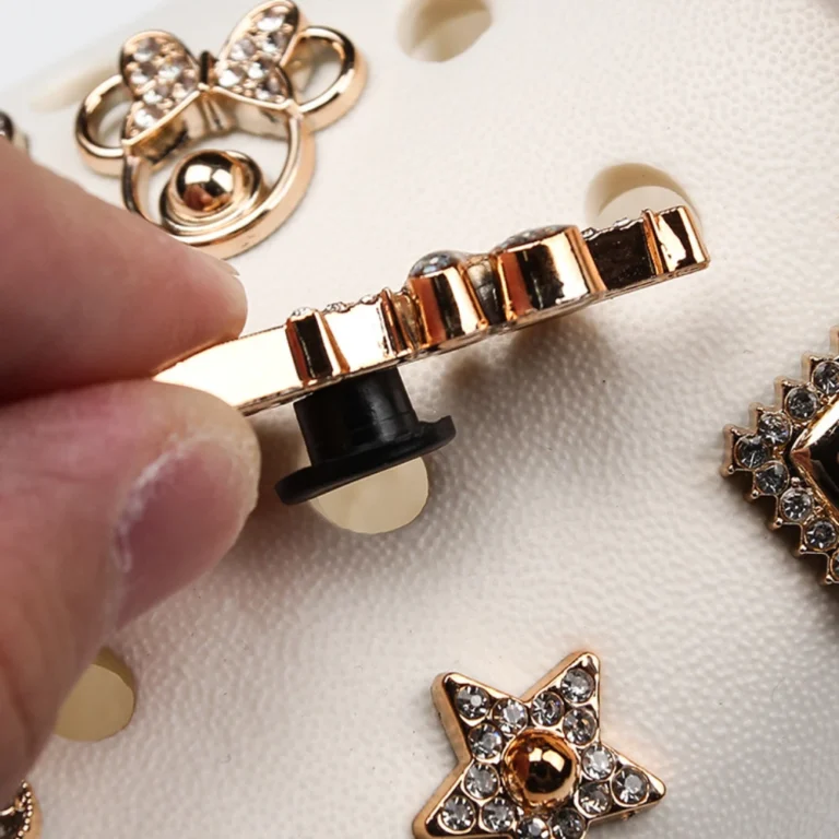 Set di 13 Decorazioni per Scarpe Estive alla Moda, Charm Fai-da-Te con Diamanti, Perle e Gemme per Zoccoli