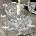 Orecchini rotanti, scatola portagioie, nuova forcina squisita di fascia alta, fascia per capelli, collana, orecchini a bottone, scatola per la polvere,