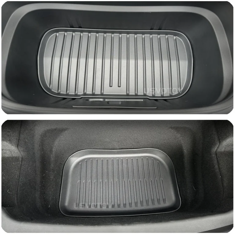 Floor Mats for Tesla Model Y 2025 2026 Juniper All Weather Trunk Mat Kick Pads Cargo Frunk Liners Seatback Protector Accessories