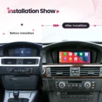 BONROAD CarPlay Screen Radio Android Auto Multimedia Player per BMW 5/3 Serie E60/E61/E62/E63/E90/E91/E92/E93/M3 CCC Mask CIC - Image 5