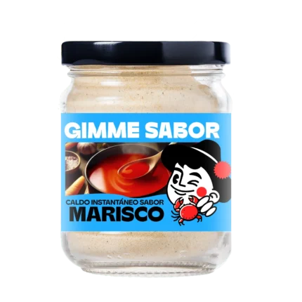 Sapore preparato per brodo di frutti di mare Gimme, senza allergeni, senza glutammato, senza conservanti